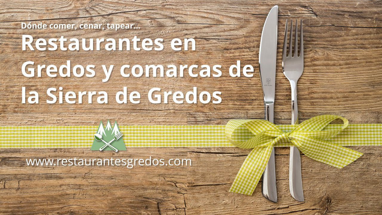 Restaurantes-en-Navarredonda-de-Gredos - La Sierra Noticias