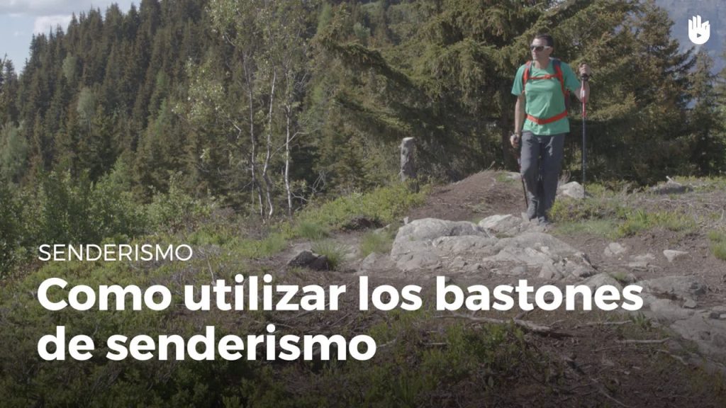 Cómo usar correctamente los bastones de trekking