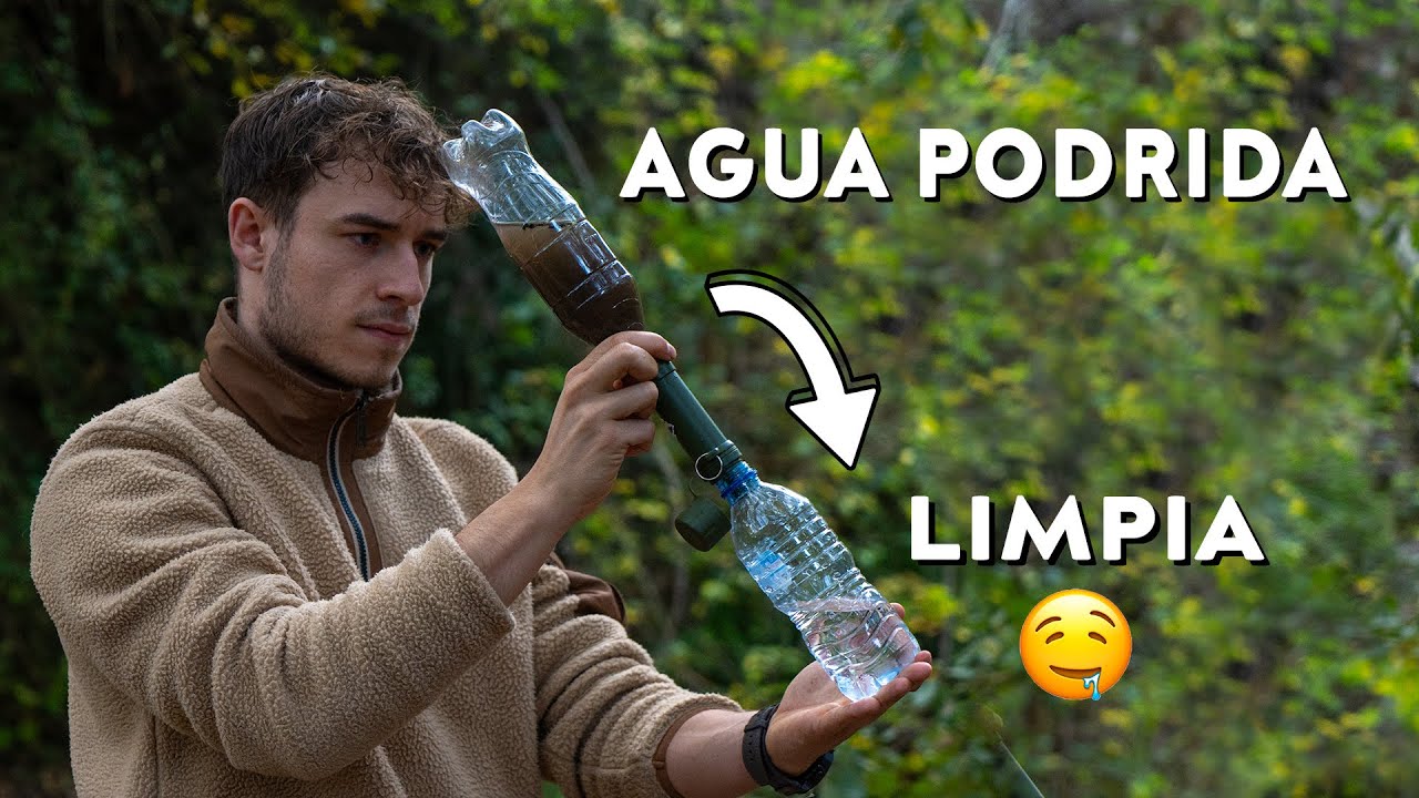 Cómo usar un purificador de agua en la montaña
