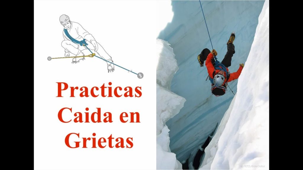 Cómo enfrentar una caída en una grieta