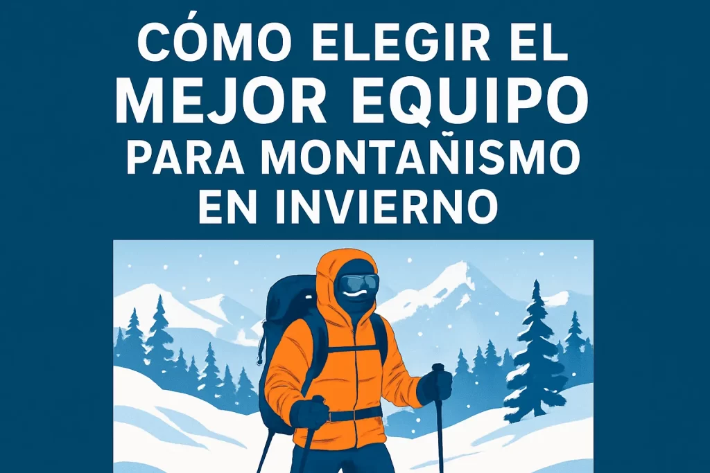 Cómo elegir el mejor equipo para montañismo en invierno