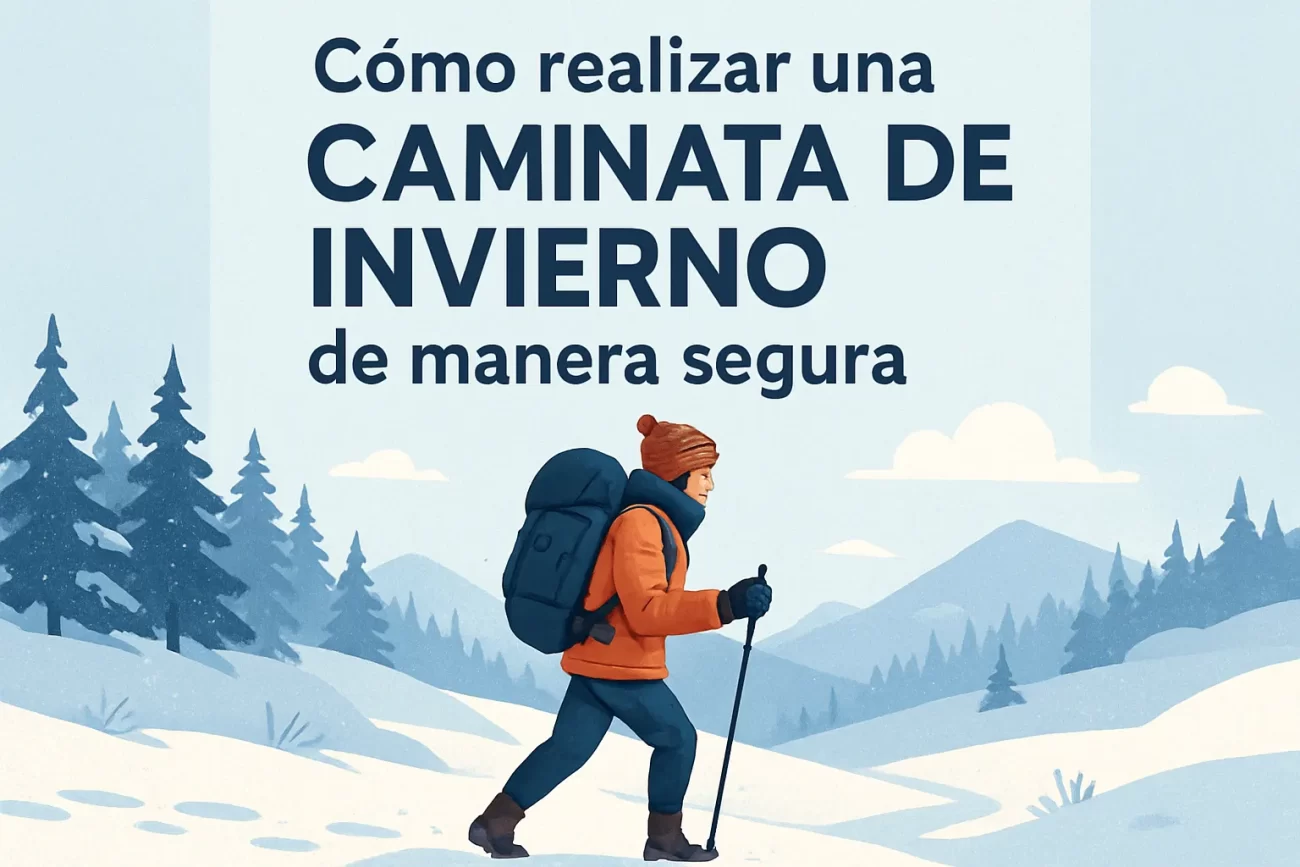 Cómo realizar una caminata de invierno de manera segura