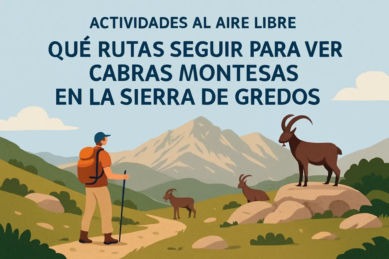 actividades-al-aire-libre-en-Que-rutas-seguir-para-ver-cabras-montesas-en-la-Sierra-de-Gredos - La Sierra Noticias actividades al aire libre en Qué rutas seguir para ver cabras montesas en la Sierra de Gredos