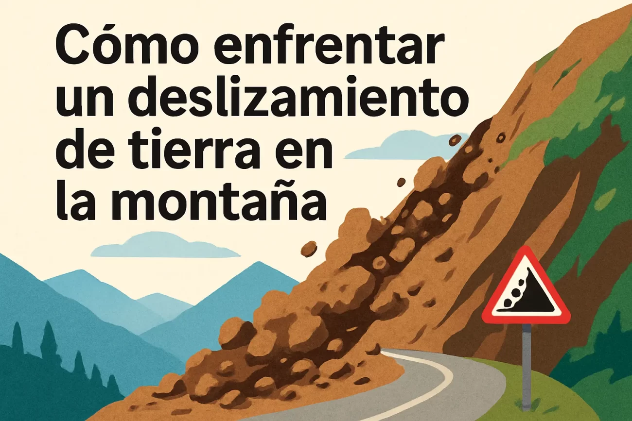 Como-enfrentar-un-deslizamiento-de-tierra-en-la-montana - La Sierra Noticias Cómo enfrentar un deslizamiento de tierra en la montaña