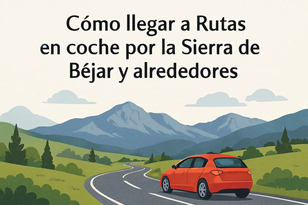 como-llegar-a-Rutas-en-coche-por-la-Sierra-de-Bejar-y-alrededores - La Sierra Noticias cómo llegar a Rutas en coche por la Sierra de Béjar y alrededores