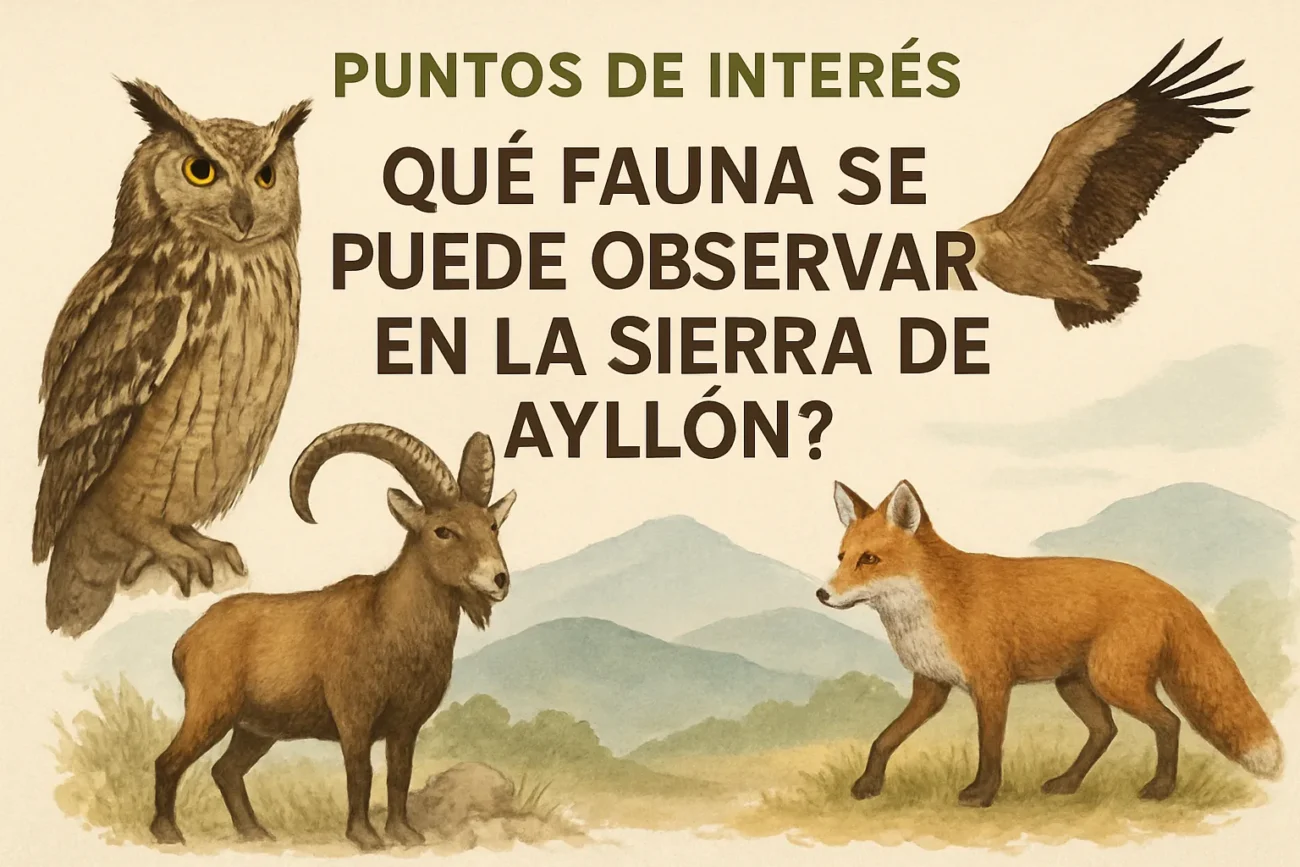 puntos-de-interes-en-Que-fauna-se-puede-observar-en-la-Sierra-de-Ayllon - La Sierra Noticias puntos de interés en Qué fauna se puede observar en la Sierra de Ayllón