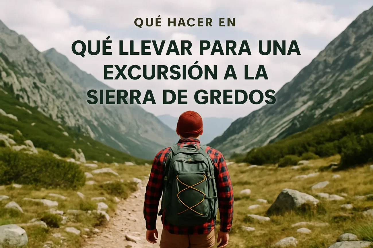 que-hacer-en-Que-llevar-para-una-excursion-a-la-Sierra-de-Gredos - La Sierra Noticias qué hacer en Qué llevar para una excursión a la Sierra de Gredos