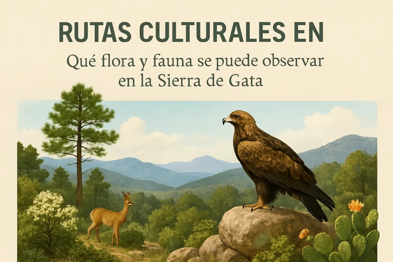 rutas-culturales-en-Que-flora-y-fauna-se-puede-observar-en-la-Sierra-de-Gata - La Sierra Noticias rutas culturales en Qué flora y fauna se puede observar en la Sierra de Gata