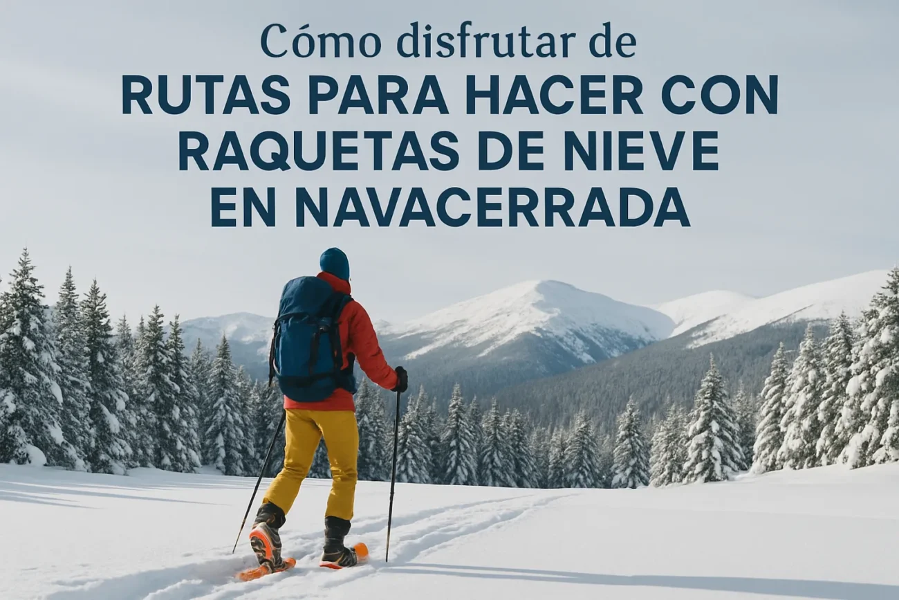 cómo disfrutar de Rutas para hacer con raquetas de nieve en Navacerrada