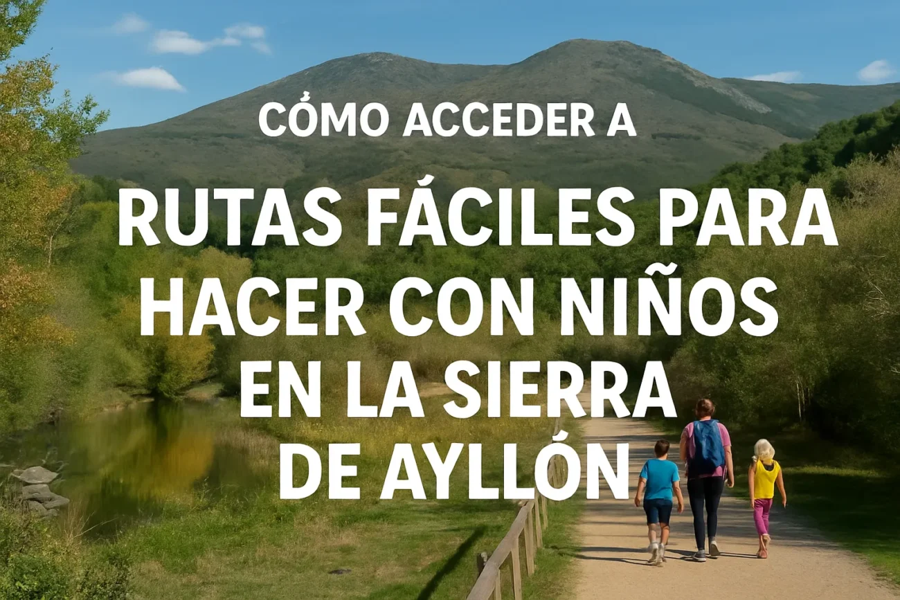 como-acceder-a-Rutas-faciles-para-hacer-con-ninos-en-la-Sierra-de-Ayllon - La Sierra Noticias cómo acceder a Rutas fáciles para hacer con niños en la Sierra de Ayllón