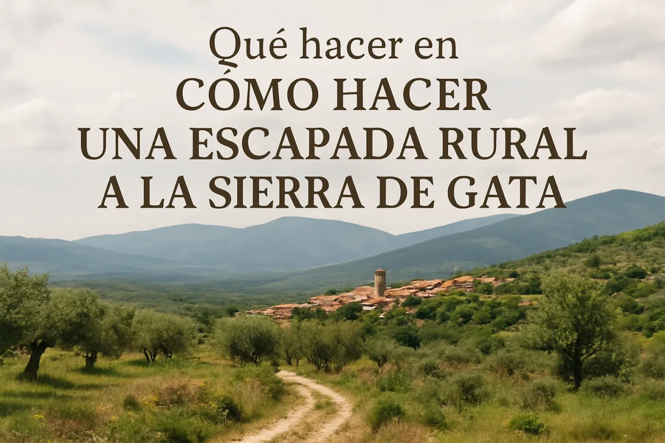 qué hacer en Cómo hacer una escapada rural a la Sierra de Gata
