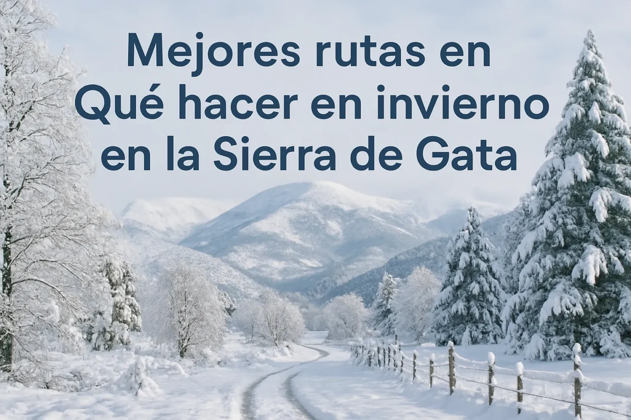 mejores-rutas-en-Que-hacer-en-invierno-en-la-Sierra-de-Gata - La Sierra Noticias mejores rutas en Qué hacer en invierno en la Sierra de Gata