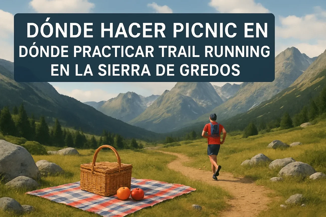 dónde hacer picnic en Dónde practicar trail running en la Sierra de Gredos