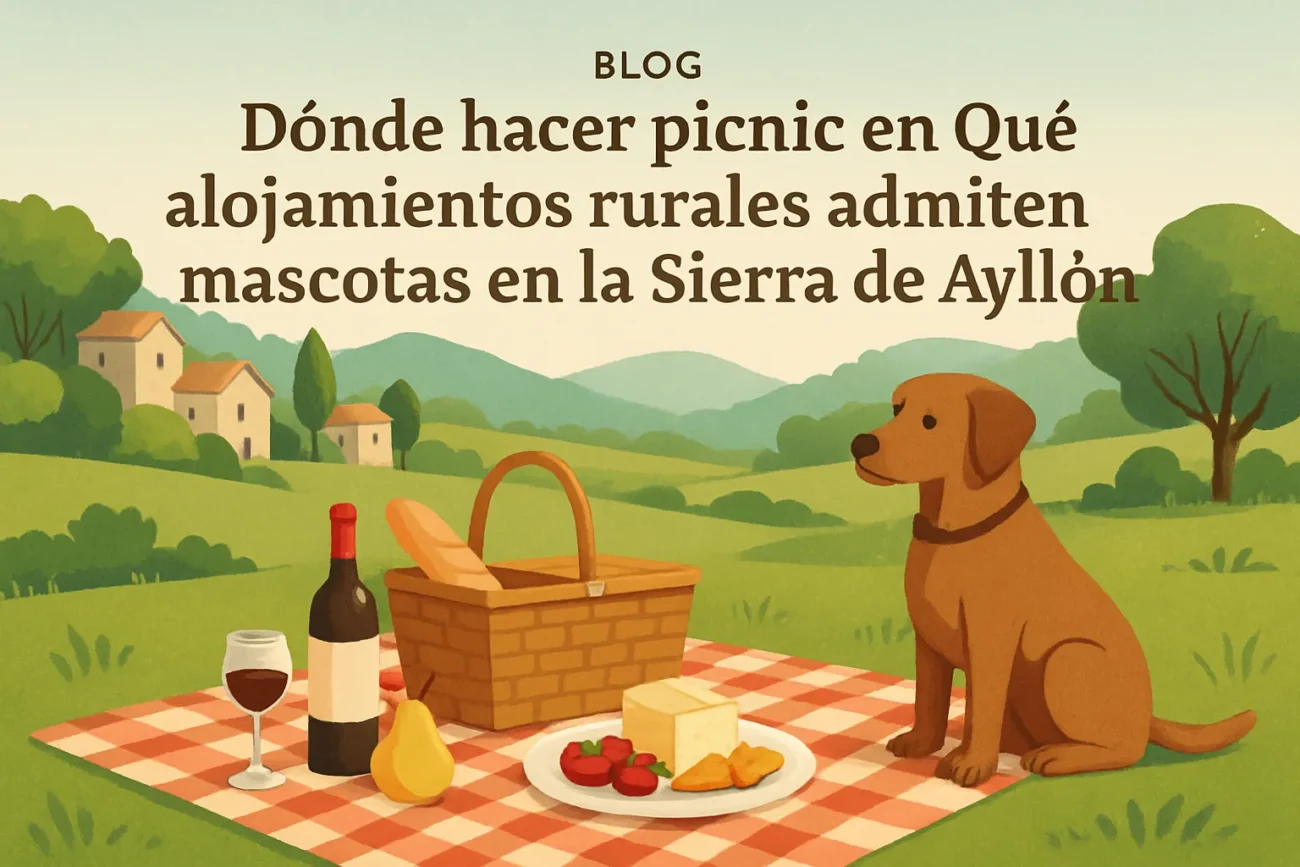 donde-hacer-picnic-en-Que-alojamientos-rurales-admiten-mascotas-en-la-Sierra-de-Ayllon - La Sierra Noticias dónde hacer picnic en Qué alojamientos rurales admiten mascotas en la Sierra de Ayllón