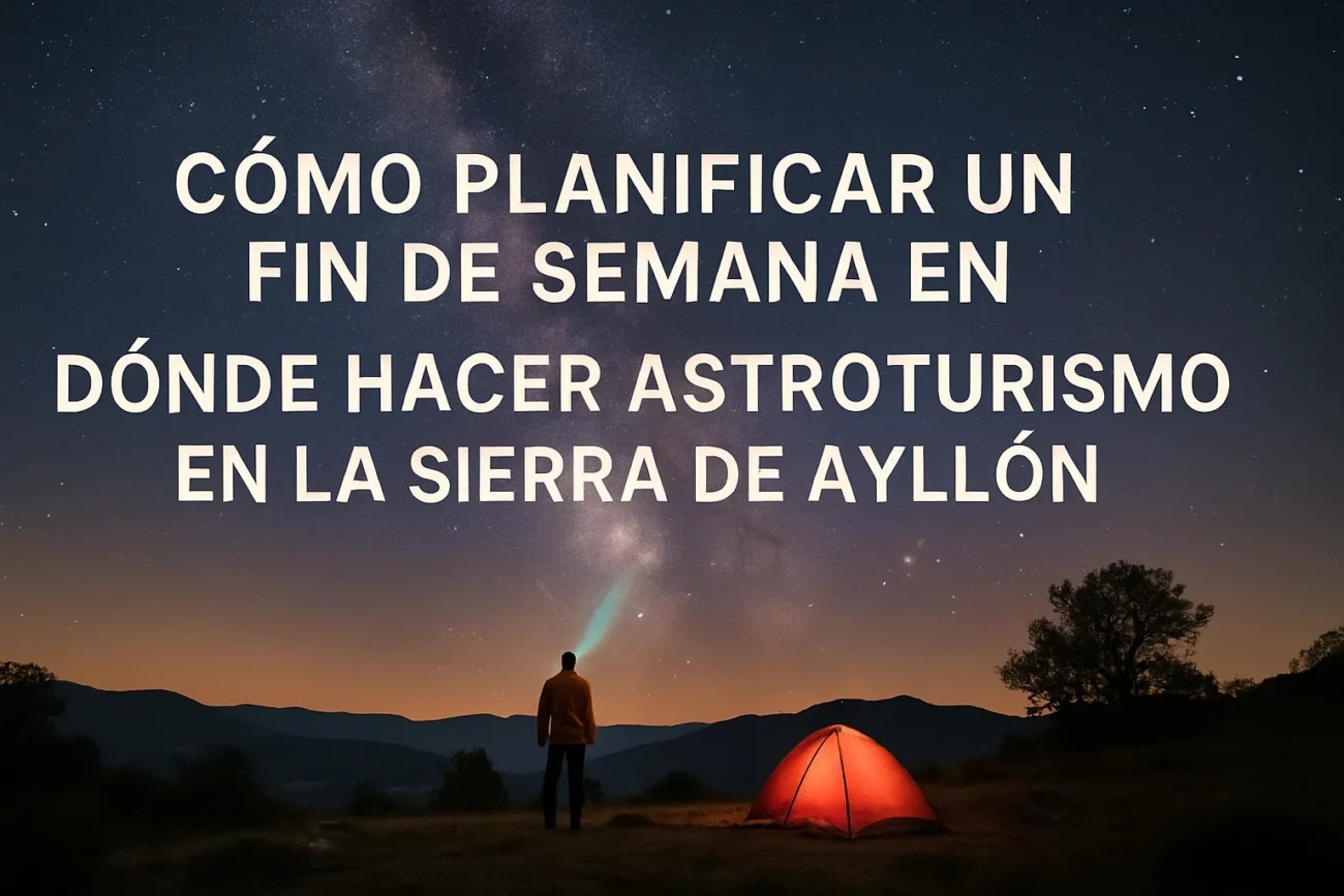 como-planificar-un-fin-de-semana-en-Donde-hacer-astroturismo-en-la-Sierra-de-Ayllon - La Sierra Noticias cómo planificar un fin de semana en Dónde hacer astroturismo en la Sierra de Ayllón