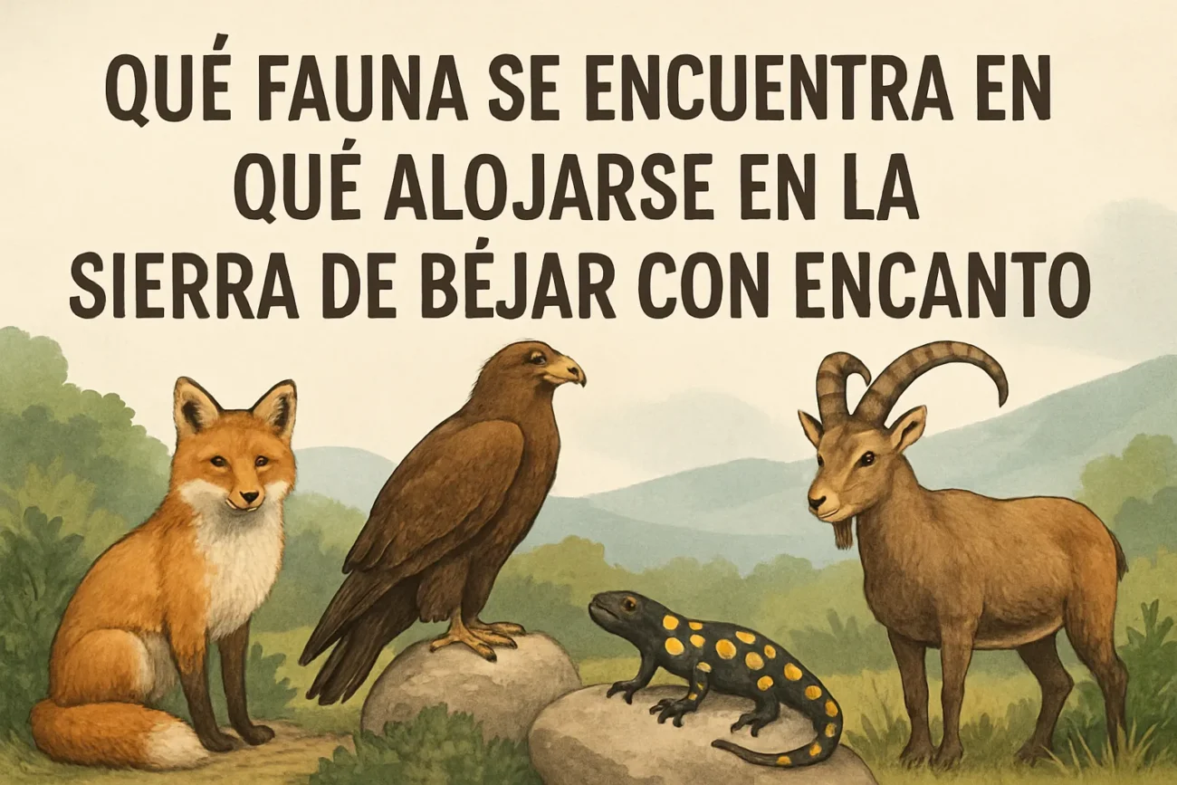 que-fauna-se-encuentra-en-Donde-alojarse-en-la-Sierra-de-Bejar-con-encanto - La Sierra Noticias qué fauna se encuentra en Dónde alojarse en la Sierra de Béjar con encanto
