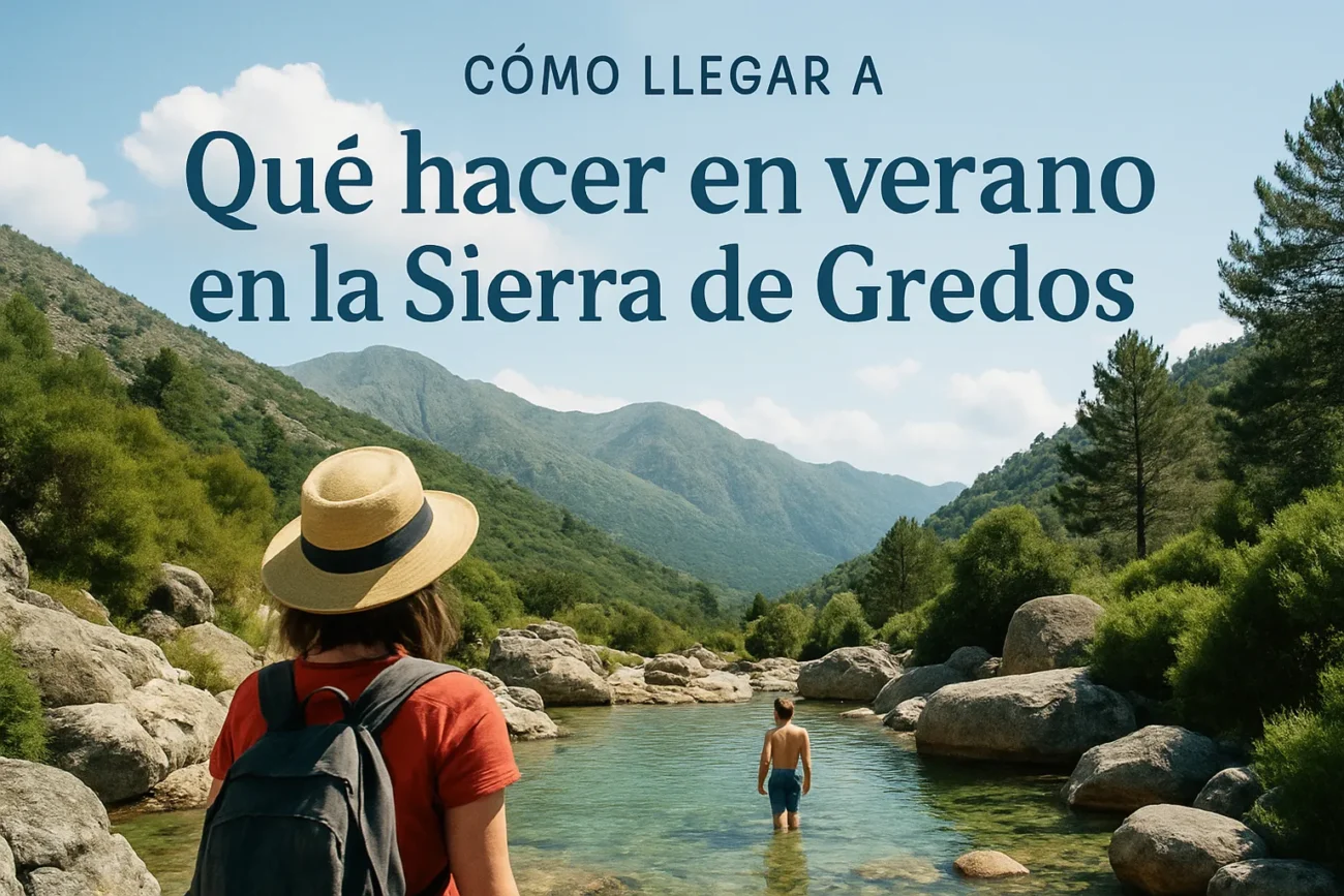 cómo llegar a Qué hacer en verano en la Sierra de Gredos