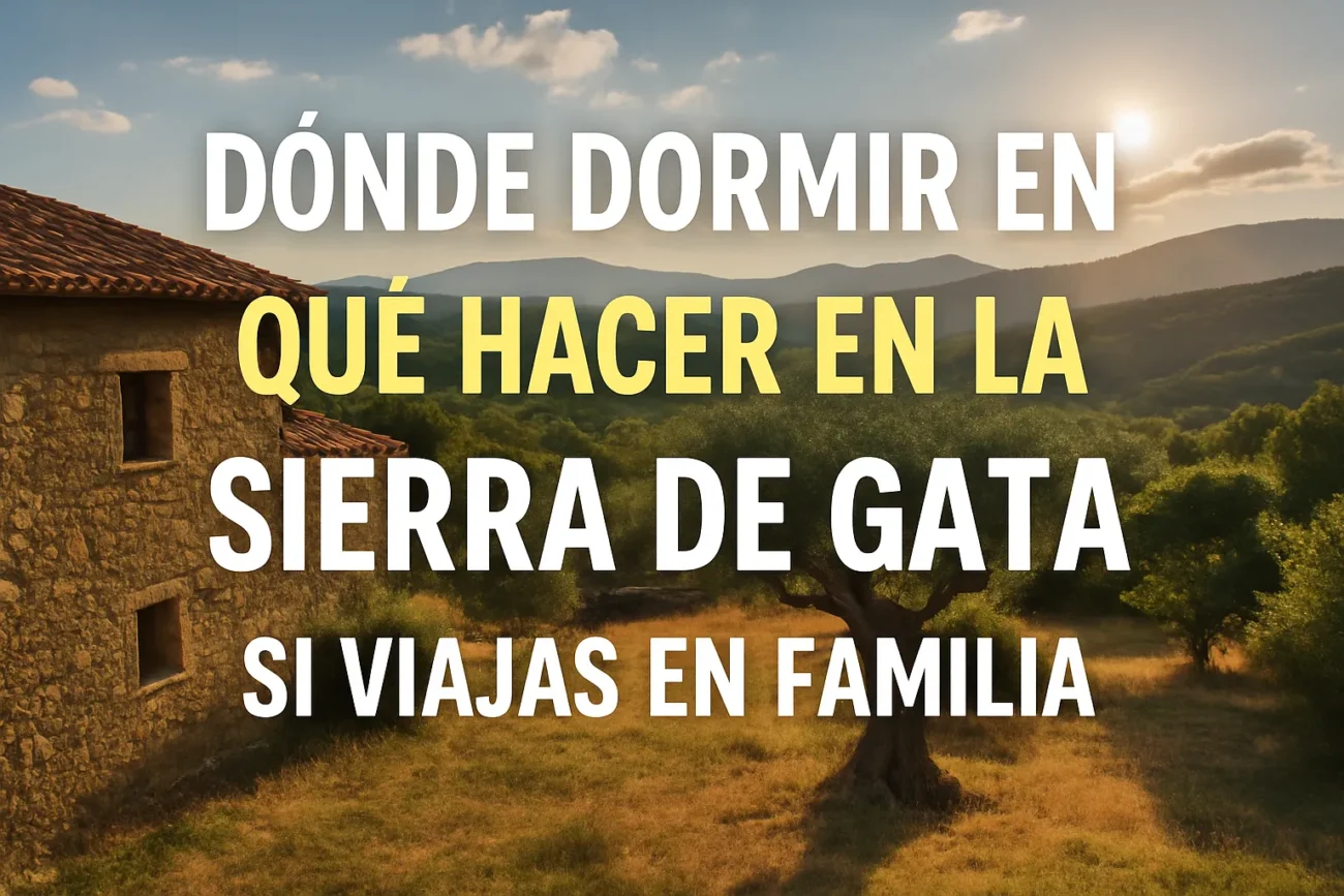 donde-dormir-en-Que-hacer-en-la-Sierra-de-Gata-si-viajas-en-familia - La Sierra Noticias dónde dormir en Qué hacer en la Sierra de Gata si viajas en familia