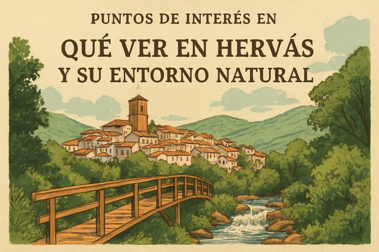 puntos-de-interes-en-Que-ver-en-Hervas-y-su-entorno-natural - La Sierra Noticias puntos de interés en Qué ver en Hervás y su entorno natural