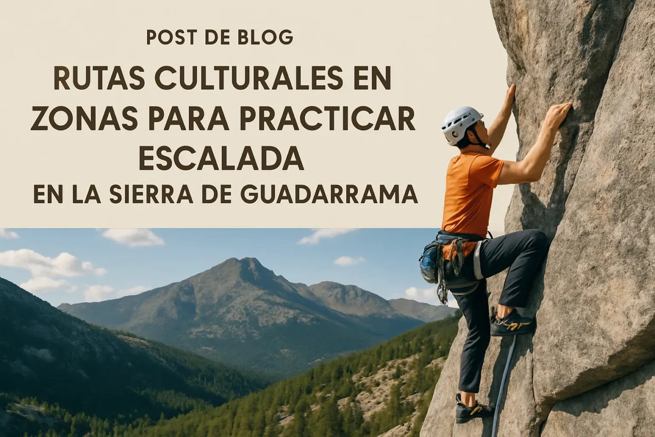 rutas-culturales-en-Zonas-para-practicar-escalada-en-la-Sierra-de-Guadarrama - La Sierra Noticias rutas culturales en Zonas para practicar escalada en la Sierra de Guadarrama