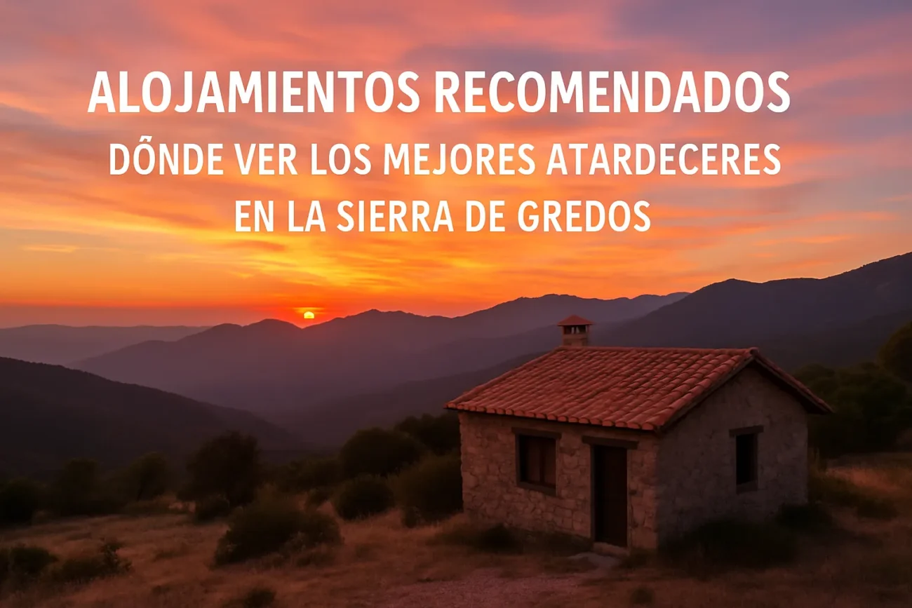 alojamientos-recomendados-en-Donde-ver-los-mejores-atardeceres-en-la-Sierra-de-Gredos - La Sierra Noticias alojamientos recomendados en Dónde ver los mejores atardeceres en la Sierra de Gredos