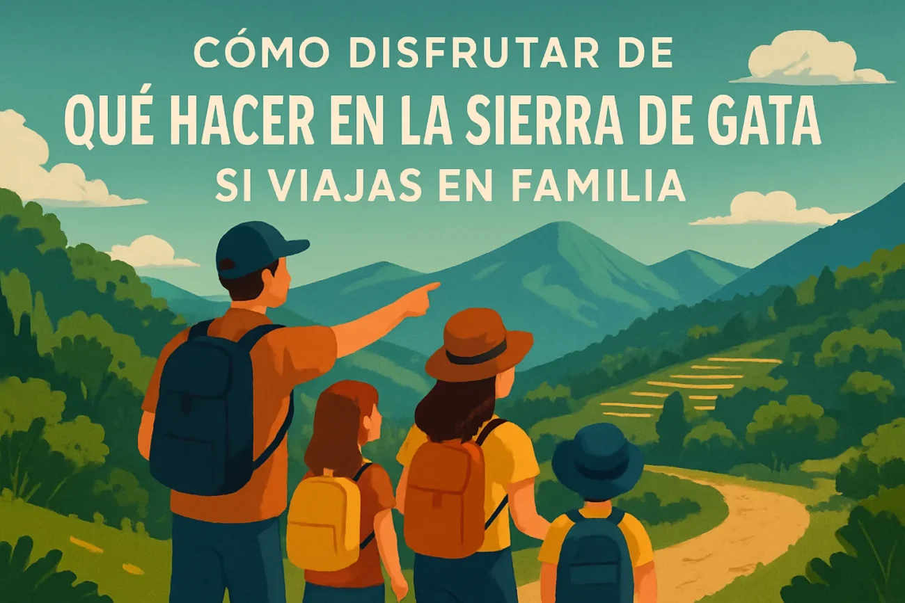 cómo disfrutar de Qué hacer en la Sierra de Gata si viajas en familia