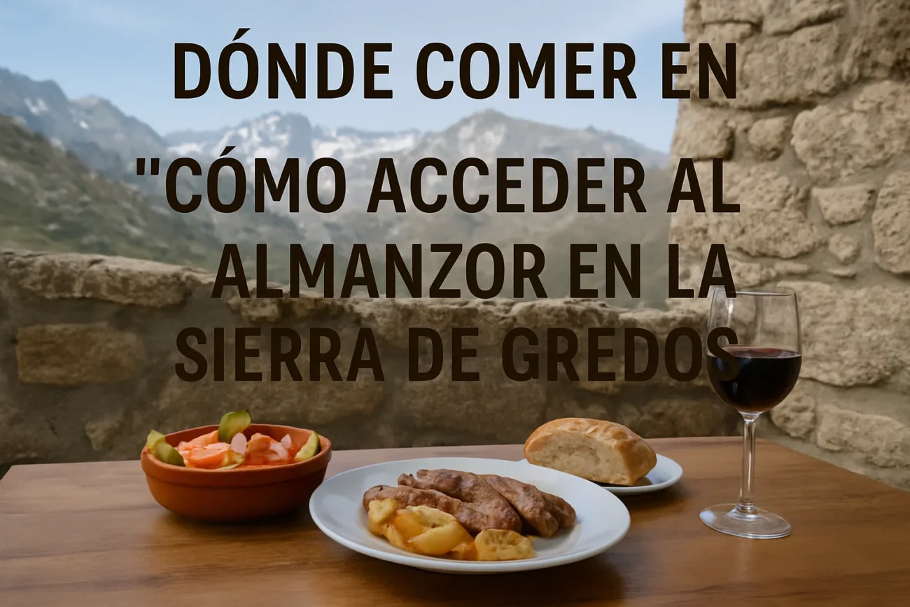 donde-comer-en-Como-acceder-al-Almanzor-en-la-Sierra-de-Gredos - La Sierra Noticias dónde comer en Cómo acceder al Almanzor en la Sierra de Gredos