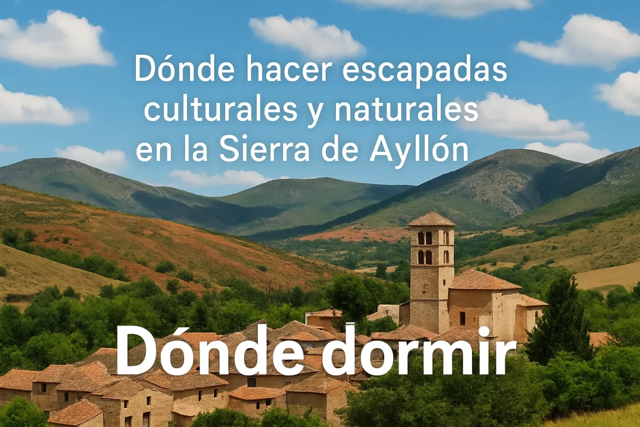 dónde dormir en Dónde hacer escapadas culturales y naturales en la Sierra de Ayllón