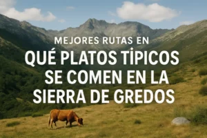 mejores rutas en Qué platos típicos se comen en la Sierra de Gredos
