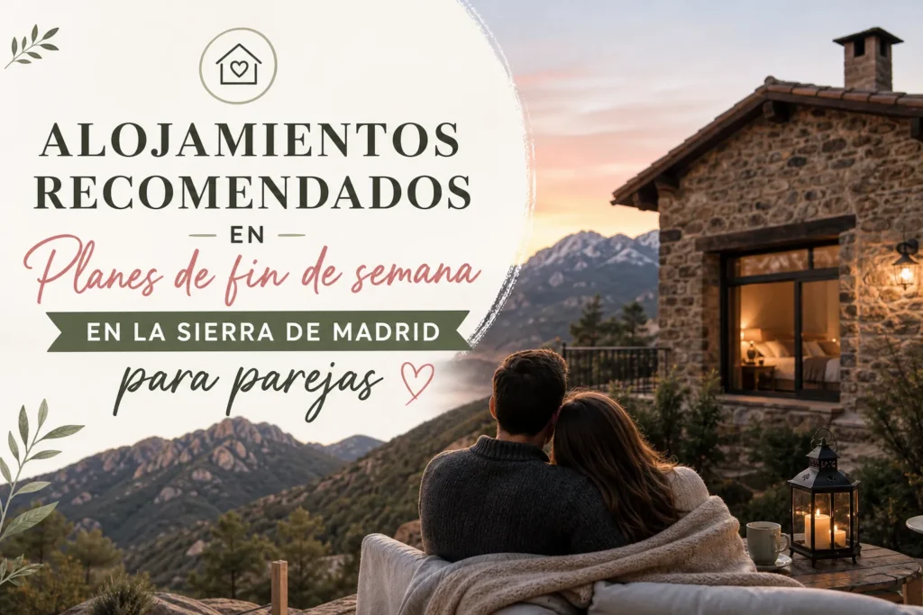 alojamientos recomendados en Planes de fin de semana en la Sierra de Madrid para parejas