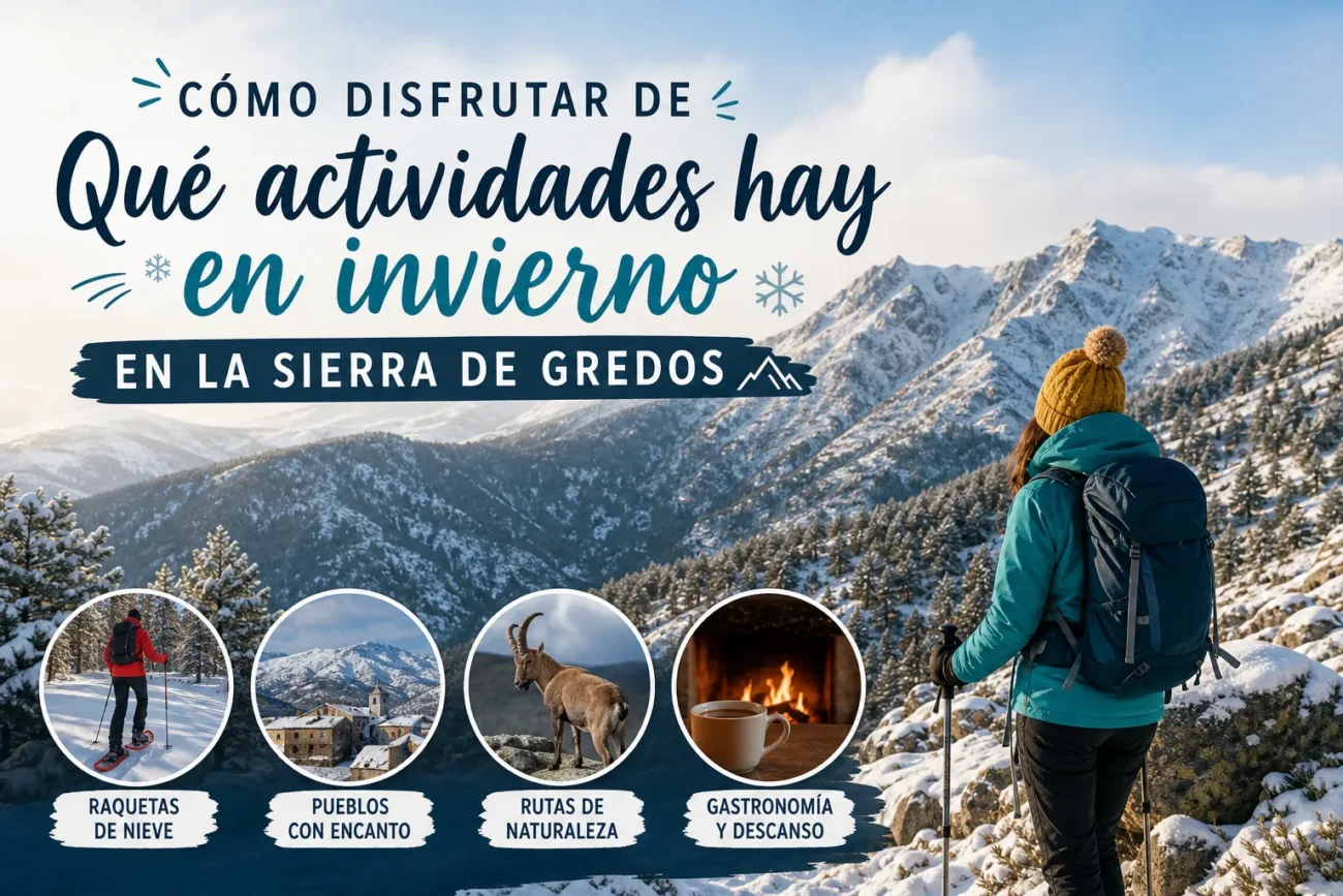 cómo disfrutar de Qué actividades hay en invierno en la Sierra de Gredos