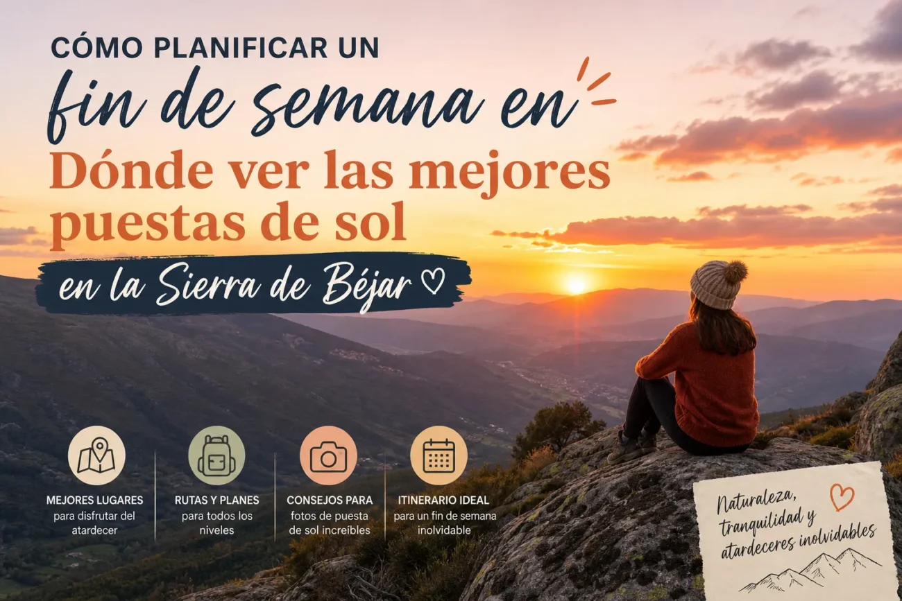 como-planificar-un-fin-de-semana-en-Donde-ver-las-mejores-puestas-de-sol-en-la-Sierra-de-Bejar - La Sierra Noticias cómo planificar un fin de semana en Dónde ver las mejores puestas de sol en la Sierra de Béjar
