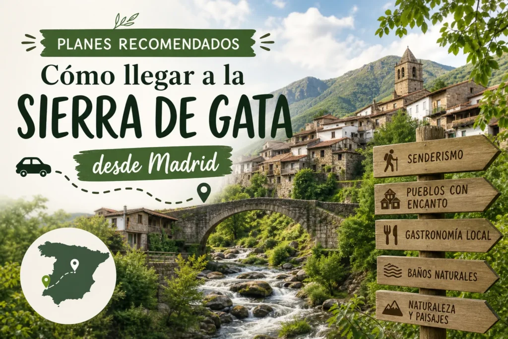 planes recomendados en Cómo llegar a la Sierra de Gata desde Madrid