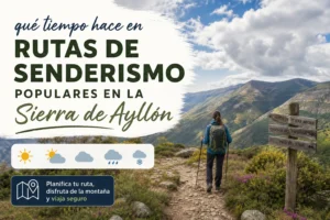 que-tiempo-hace-en-Rutas-de-senderismo-populares-en-la-Sierra-de-Ayllon - La Sierra Noticias qué tiempo hace en Rutas de senderismo populares en la Sierra de Ayllón