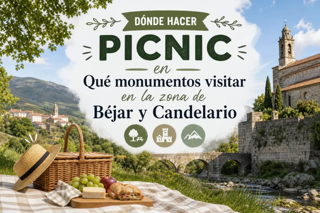 dónde hacer picnic en Qué monumentos visitar en la zona de Béjar y Candelario
