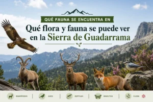 qué fauna se encuentra en Qué flora y fauna se puede ver en la Sierra de Guadarrama