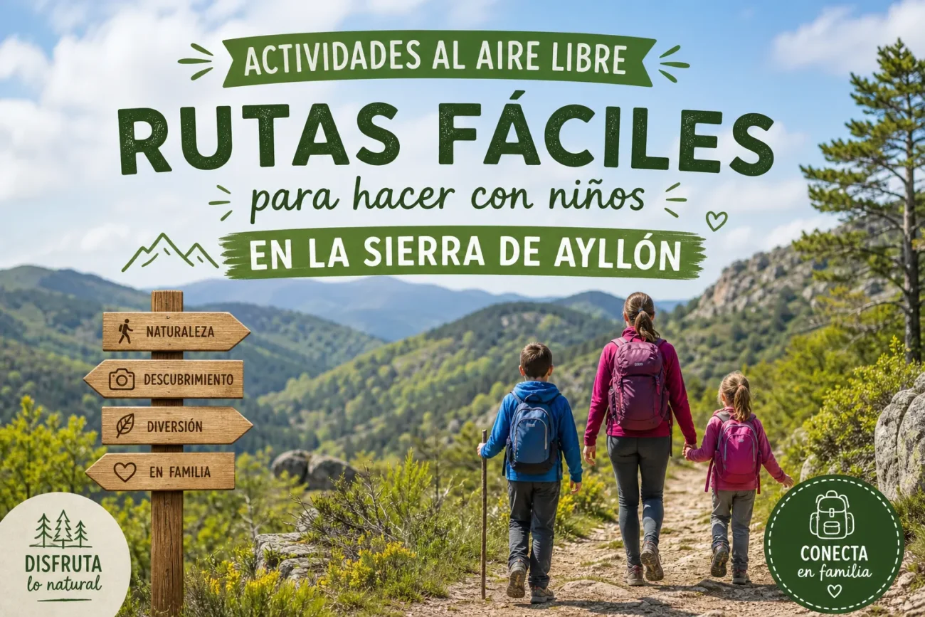 actividades-al-aire-libre-en-Rutas-faciles-para-hacer-con-ninos-en-la-Sierra-de-Ayllon - La Sierra Noticias actividades al aire libre en Rutas fáciles para hacer con niños en la Sierra de Ayllón