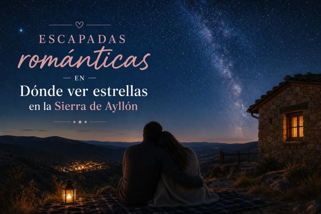 escapadas románticas en Dónde ver estrellas en la Sierra de Ayllón