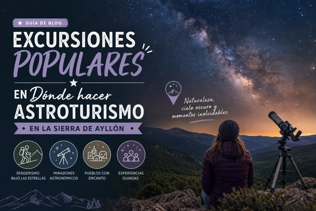 excursiones-populares-en-Donde-hacer-astroturismo-en-la-Sierra-de-Ayllon - La Sierra Noticias excursiones populares en Dónde hacer astroturismo en la Sierra de Ayllón