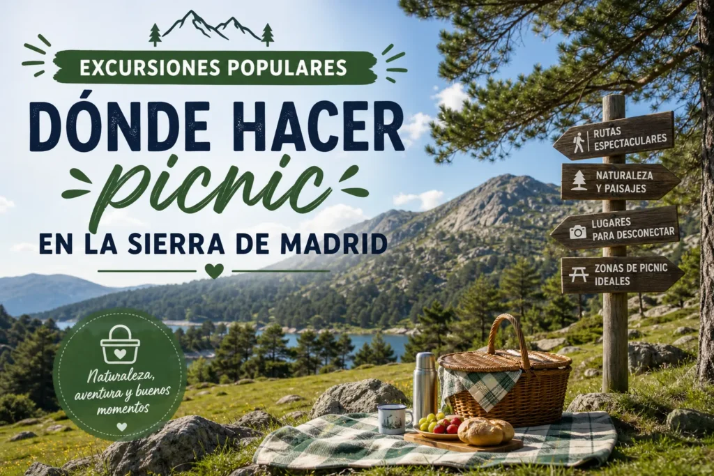 excursiones populares en Dónde hacer picnic en la Sierra de Madrid