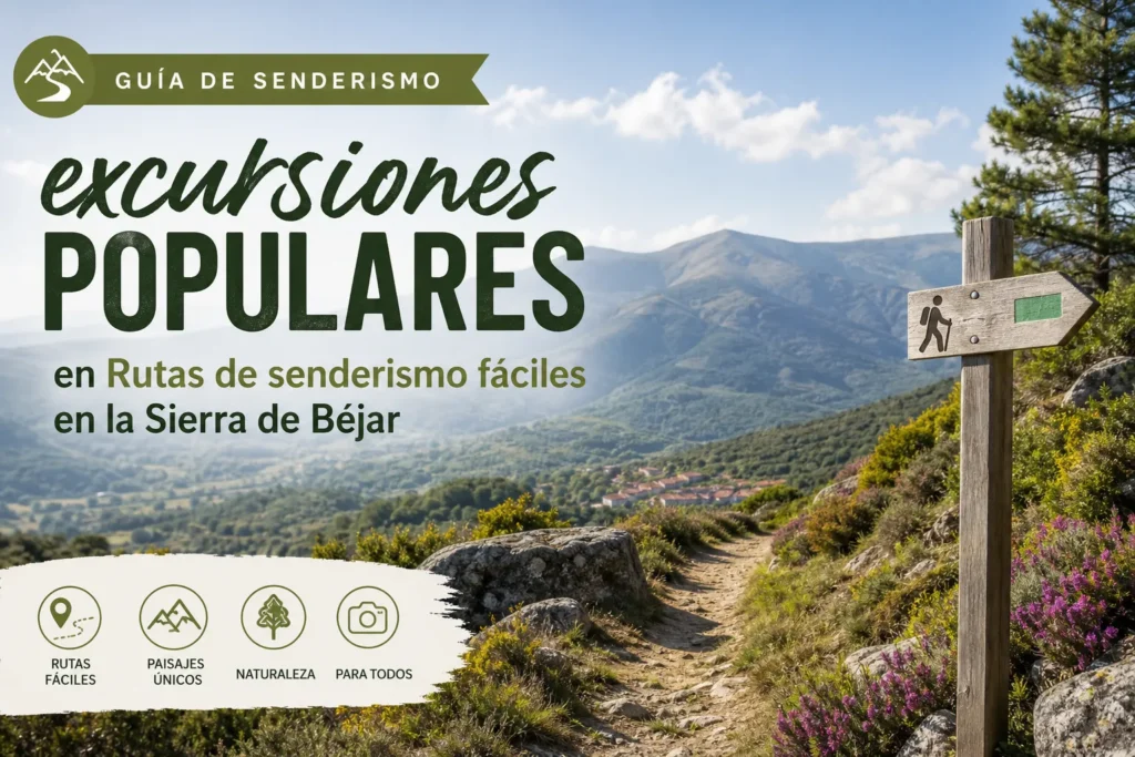 excursiones populares en Rutas de senderismo fáciles en la Sierra de Béjar
