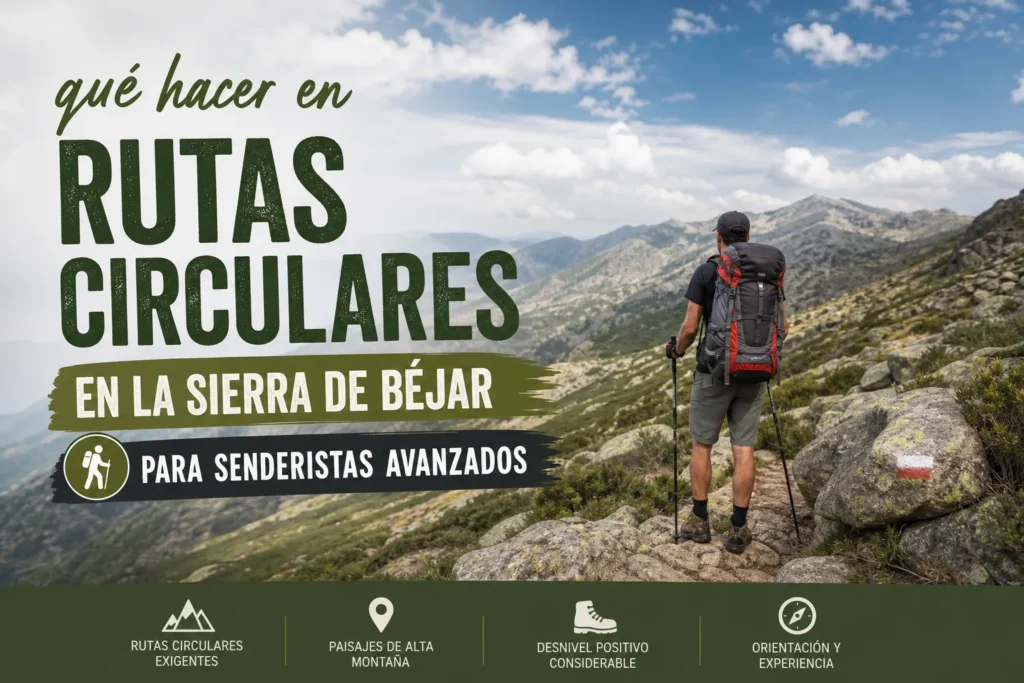 qué hacer en Rutas circulares en la Sierra de Béjar para senderistas avanzados