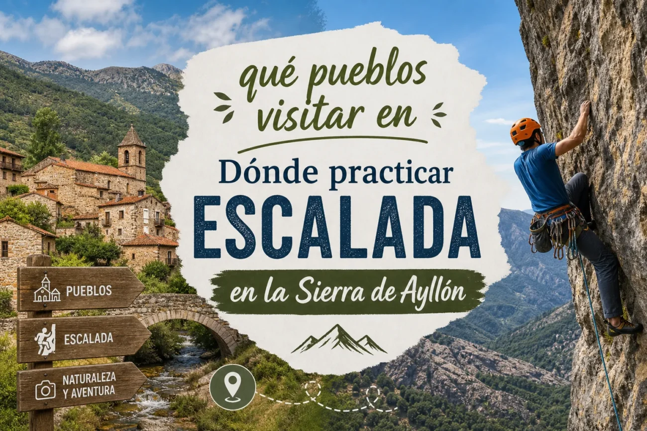 que-pueblos-visitar-en-Donde-practicar-escalada-en-la-Sierra-de-Ayllon - La Sierra Noticias qué pueblos visitar en Dónde practicar escalada en la Sierra de Ayllón