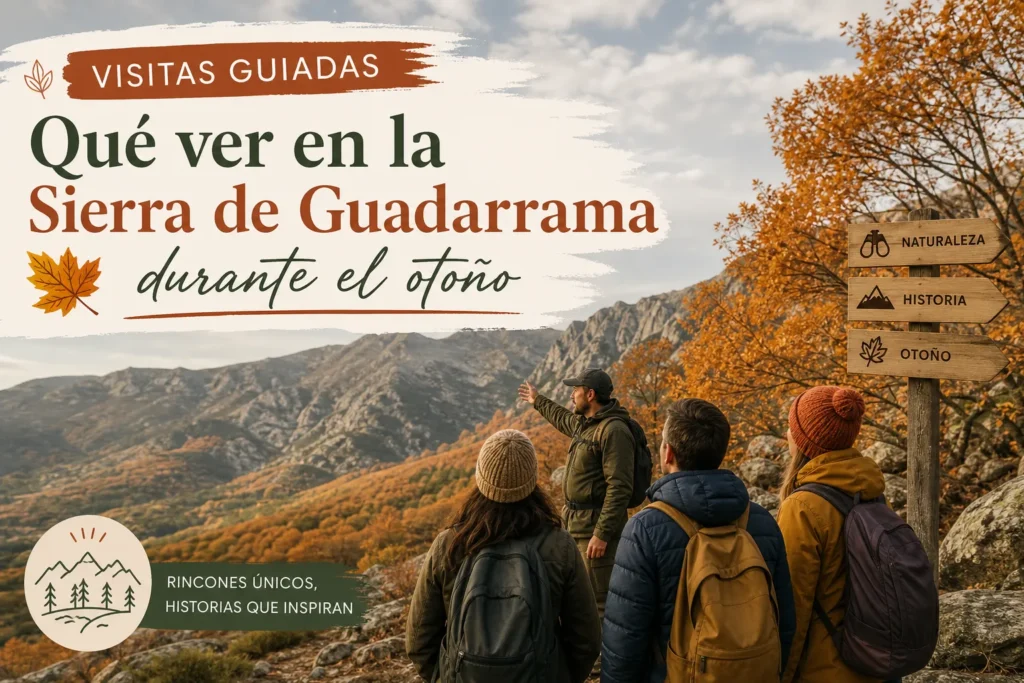 visitas guiadas en Qué ver en la Sierra de Guadarrama durante el otoño